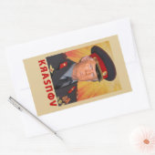 Krasnov Trump Rechthoekige Sticker (Envelop)