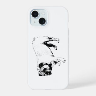 Kraspe Buldog Vorm iPhone 15 Hoesje