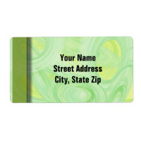 Krassende groene spiralen