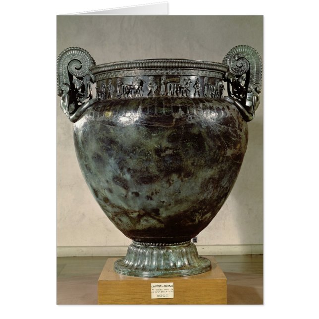 Krater, de la tombe d'une princesse de Vix (Devant)