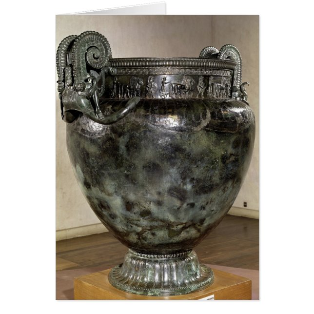 Krater, de la tombe d'une princesse de Vix (Devant)