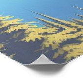 Krater Meer Oude Poster (Hoek)