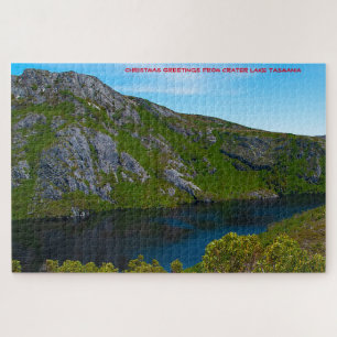 Krater Meer Tasmanië Legpuzzel