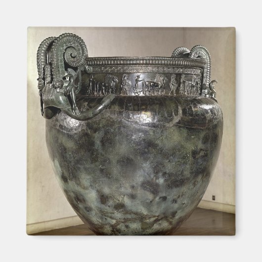 Krater van de Tomb van een prinses van Vix Magneet (Voorkant)