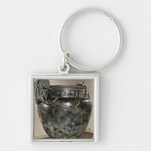 Krater van de Tomb van een prinses van Vix Sleutelhanger (Voorkant)
