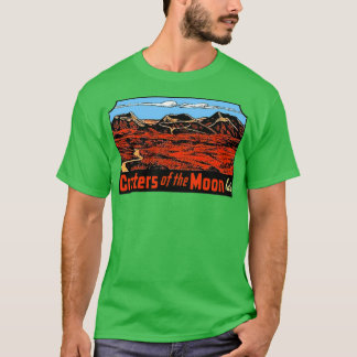 Kraters van de Moon Idaho Vintage Travel T-shirt