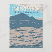 Kraters van het Nationale Monument van Moon Idaho