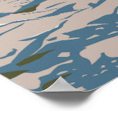 Kraters van het Nationale Monument van Moon Idaho  Poster (Hoek)