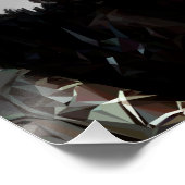 Kratos - Low Poly - Affiche 50.8cm x 50.8cm (Coin)