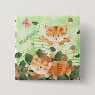 Krattenfoliën - pinnen vierkante button 5,1 cm