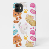 Krattenpatroon, stutten, Kat, Kittens, poten Case-Mate iPhone Case (Achterkant)