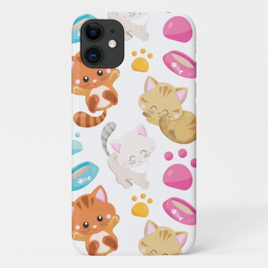 Krattenpatroon, stutten, Kat, Kittens, poten Case-Mate iPhone Case (Achterkant)