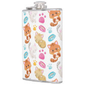 Krattenpatroon, stutten, Kat, Kittens, poten Heupfles (Links)