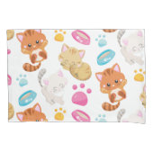 Krattenpatroon, stutten, Kat, Kittens, poten Kussensloop (Voorkant)