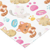 Krattenpatroon, stutten, Kat, Kittens, poten Medium Tafelloper (Hoek)