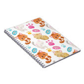 Krattenpatroon, stutten, Kat, Kittens, poten Notitieboek (Rechterzijde)