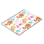 Krattenpatroon, stutten, Kat, Kittens, poten Notitieboek (Linkerzijde)