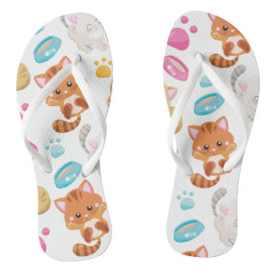 Krattenpatroon, stutten, Kat, Kittens, poten Teenslippers