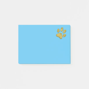krattenpeuk - goud post-it® notes