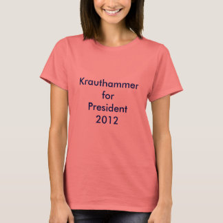 Krauthammer voor Prez T-shirt