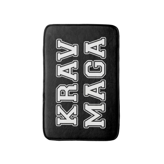 Krav Maga Badmat (Voorkant Verticaal)