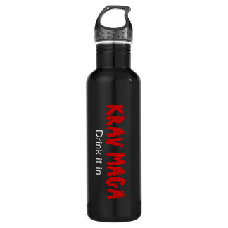 Krav Maga "Drink het in" Waterfles