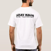 KRAV MAGA Fighting Fitness & Self Defense T-shirt (Achterkant)