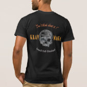 Krav Maga Full Contact Fight Shirt (Achterkant)