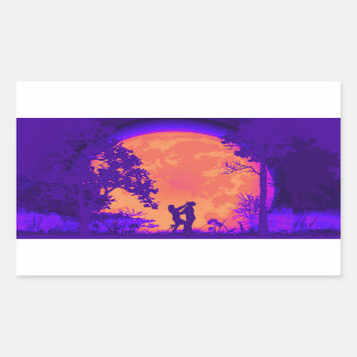 Krav Maga Knee Defensie Volle Maan Sticker Sinaasa