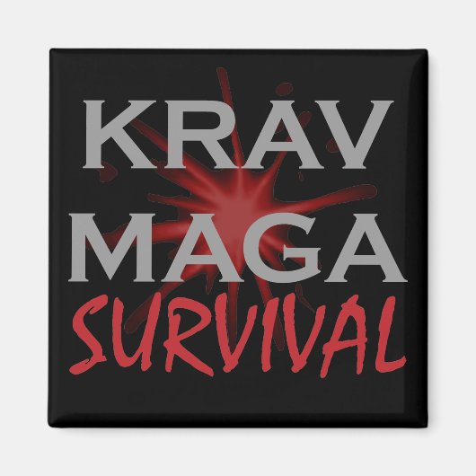 Krav Maga Magneet (Voorkant)