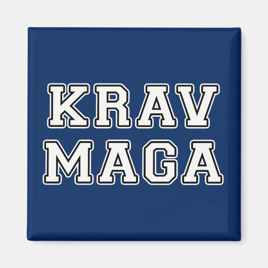 Krav Maga Magneet (Voorkant)