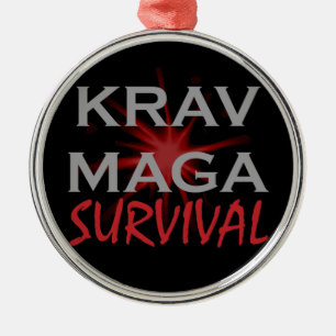 Krav Maga Metalen Ornament