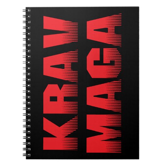 Krav Maga Notitieboek (Voorkant)
