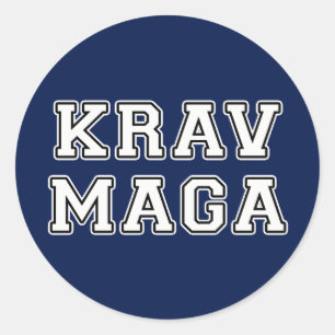 Krav Maga Ronde Sticker