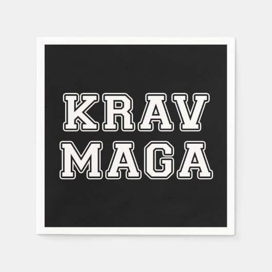 Krav Maga Servet (Voorkant)