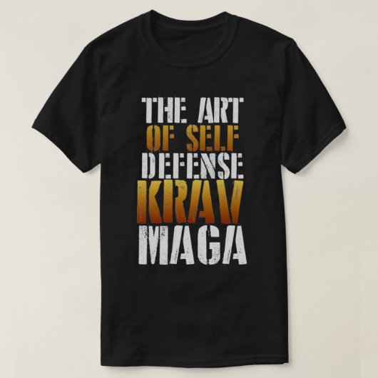 Krav maga t-shirt (Design voorkant)