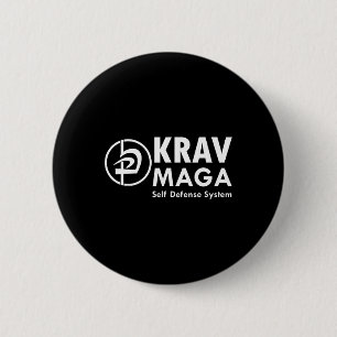 Krav Mega Martial Arts Zelfverdediging Ronde Button 5,7 Cm