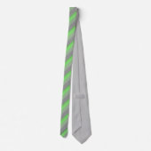 Krawatte grau grün cravate gris vert (Dos)