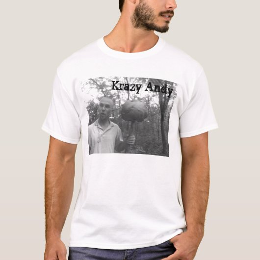 Krazy andy t-shirt (Voorkant)