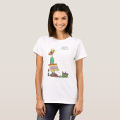 Krazy Cartoon Picnic T-shirt (Voorkant volledig)