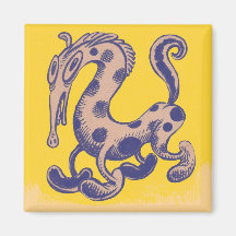 Krazy Horse, magnet.