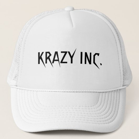 KRAZY INC. TRUCKER PET (Voorkant)