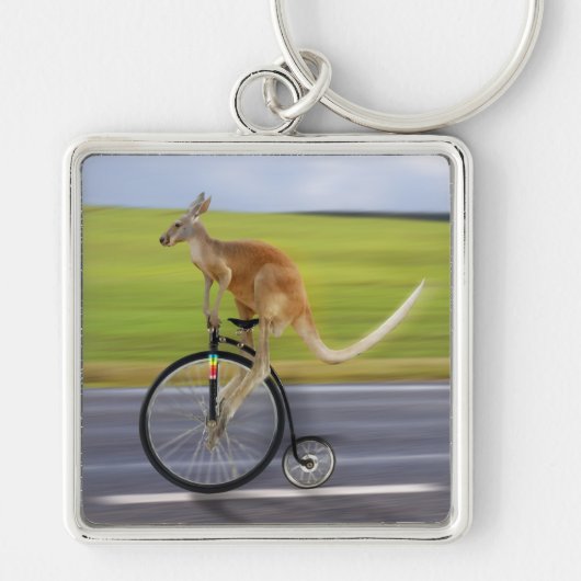 Krazy Kangaroo Sleutelhanger (Voorkant)