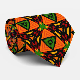 Krazy Kool Kente Tribal Style Stropdas