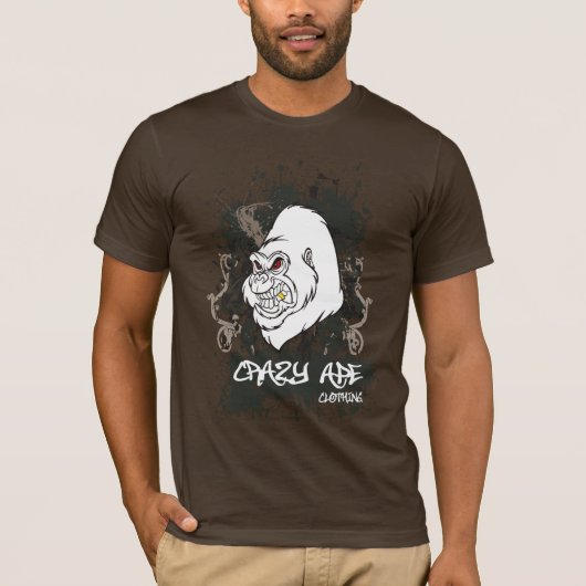 krazyapecloding1 t-shirt (Voorkant)