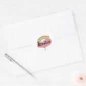 Kreatus Heart logo sticker Blad (Envelop)