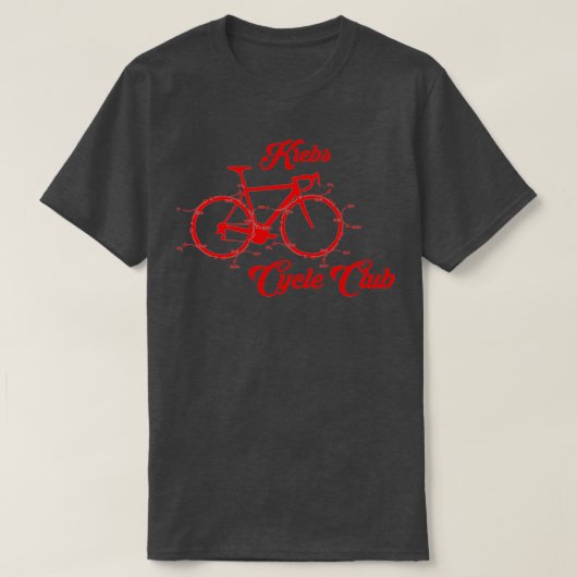 Krebs Cycle Bike Club T-shirt (Design voorkant)