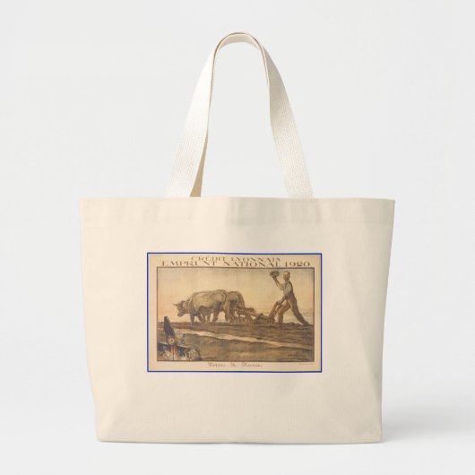 KREDIETLYONNAIS GROTE TOTE BAG (Voorkant)