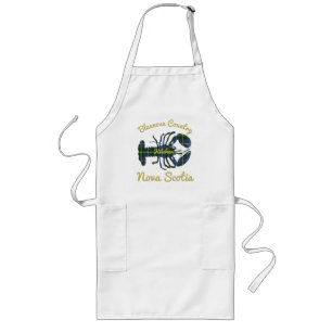 kreeft Bluenose Country Keuken Nova Scotia apron Lang Schort