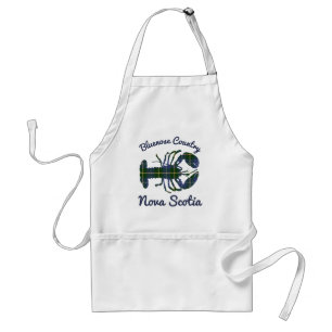 kreeft Bluenose Country Nova Scotia apron Standaard Schort